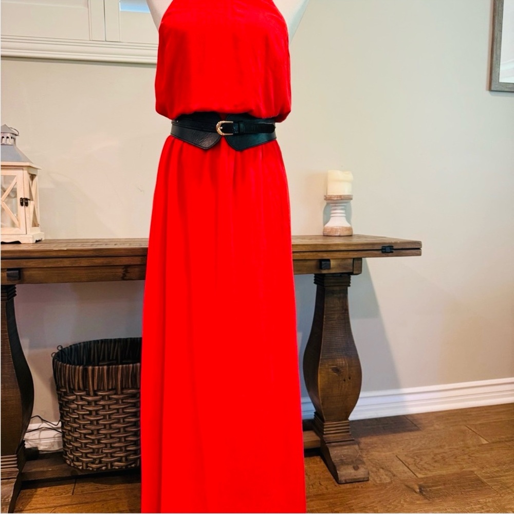 Bella Luxx Vibrant Red Maxi Dress - Picture 7 of 8